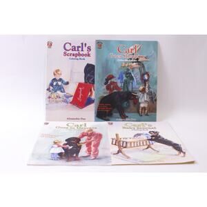 Alexandra Day, Carl, Coloring Book, Lot, Honey Bear, Activity, ~ 251107-WH 1394